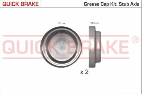 9824K QUICK BRAKE Пылезащитные колпачки для ступицы