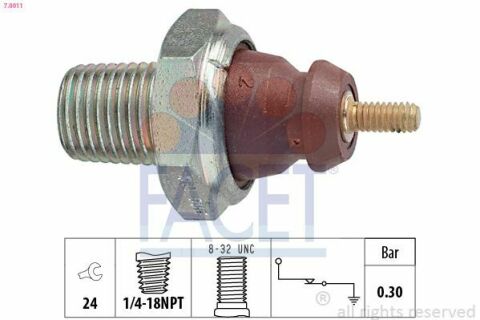 Датчик тиску оливи (0,3bar/1 конт./чорний)Transit/Escort/Mondeo 1.0-4.0 78-08