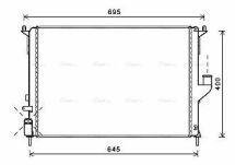 Радіатор охолодження sandero, logan 1.4/1.6,1.5dci Радіатор охолодження sandero, logan 1.4/1.6,1.5dci