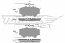 Гальмiвнi колодки дисковi