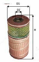 Фильтр масляный ОМ601/606 95 208/508/190/W124