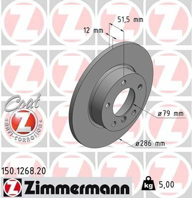 Тормозные диски Coat Z передние