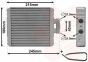 Радиатор печки Audi A1/Seat Toledo/Skoda Fobia/VW Polo 1.0-2.0 12-, фото 1 - интернет-магазин Auto-Mechanic