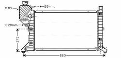 Радиатор охлаждения MERCEDES-BENZ SPRINTER SERIES B901/B902 (1995) SPRINTER 214 2.3