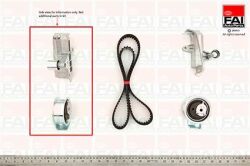 Комплект ГРМ (рем.+2шт. ролика) Audi А4/А6 1,8/2,0/1,8TPassat 1.8T/2.0Skoda