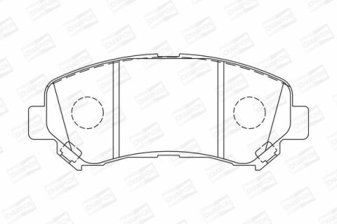 Гальмівні колодки передні Qashqai,X-Trail 07- NISSAN