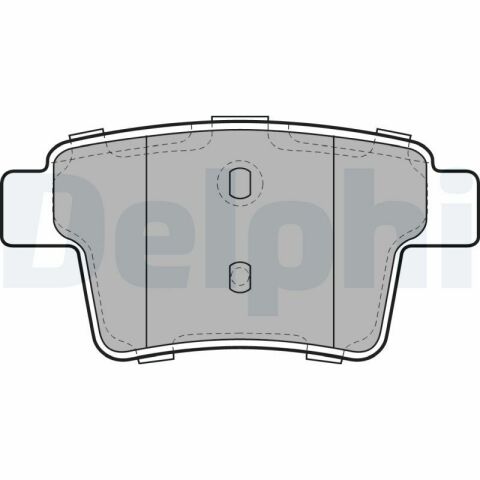 Тормозные колодки (задние) Ford Mondeo III 1.8-2.2 00-09 (Bosch)