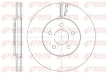 Гальм. диск передн. sebring (jr) 2.4 01-07, stratus (ja) 2.5 lx v6 95-01