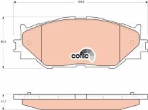 Колодки гальмівні