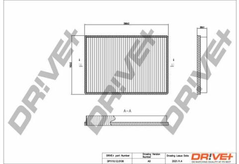 DP1110.12.0106 Drive+ - Фільтр салону