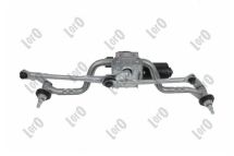 Механiзм склоочисника з електромотором