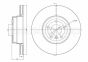 Диск тормозной (задний) BMW X5 (E70/F15/F85)/X6 (E71/E72/F16/F86) 07- (345x23.9) (с покр.) (вент.), фото 6 - интернет-магазин Auto-Mechanic