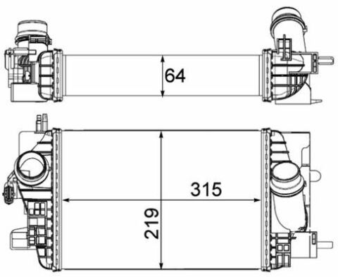 Інтеркулер  OPEL  MERIVA