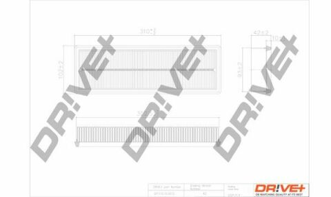 DP1110.10.0073 Drive+ - Фильтр воздуха