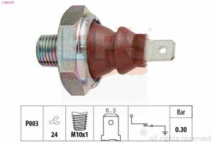 EPS  FIAT Датчик давл. масла 0.3bar Alfa Romeo 155/164/33/75/90,Rover 800