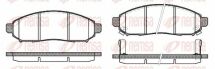 Тормозные колодки передние Nissan Murano, Navara, Pathfinder 05– Тормозные колодки передние Nissan Murano, Navara, Pathfinder 05–