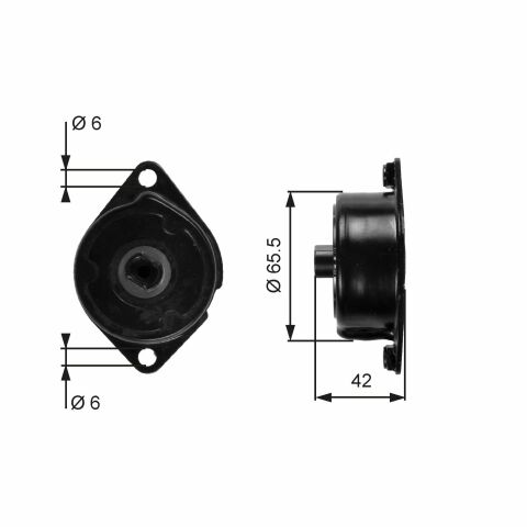 T39090 (7808-21490)  Механізм натягу ременя GATES DRIVEALIGN MV TENS