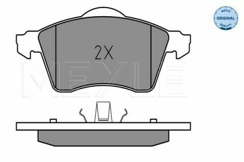 Колодки тормозные (передние) VW T4 90-03 R15 (без датчиков)