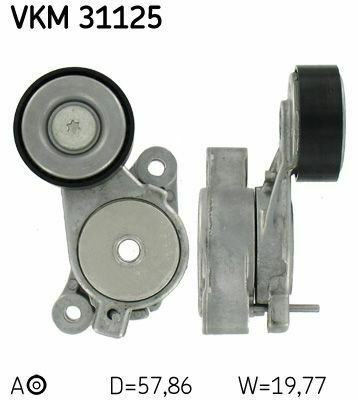 SKF VW Натяжной ролик Golf 1.4TSI 08-,Passat,Skoda Fabia,Touran