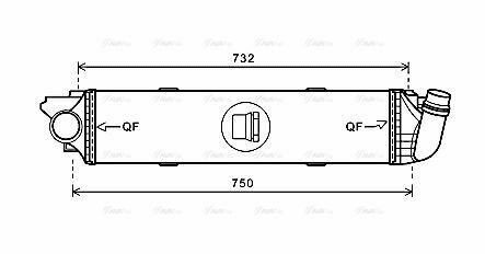 ІІнтеркулер trafic 1.6 14-, opel