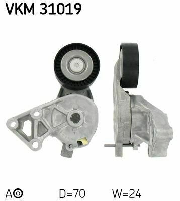 Натяжник ременя генератора VW T5 1.9TDI 03- (70x24) Натяжник ременя генератора VW T5 1.9TDI 03- (70x24)