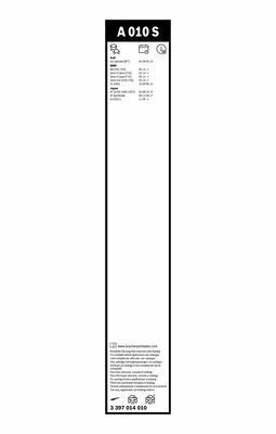 Щетки стеклоочистителя (600/450мм) BMW 4 (F32/F36/F33/F82/F83) 13-