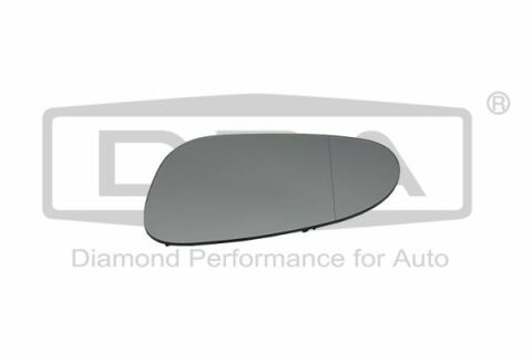 Стекло зеркала VW Golf V/VI/Passat 05-13 (L) (хром)