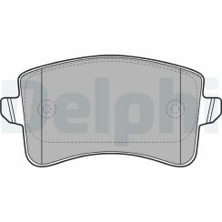Колодки задній гальмівний Audi A4/5, Q5 07-VW