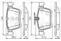 Колодки гальмівні (задні) Audi A3/VW Golf 12-/Touran/Passat B8 14-/Skoda Karoq 17-/Octavia 20-, фото 16 - інтерент-магазин Auto-Mechanic