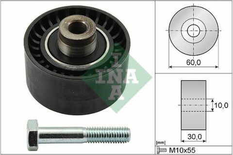 Ролик ГРМ Citroen Xantia/Xsara/Peugeot 306/406/605 -04 Заменен на 532 0345 10 Ролик ГРМ Citroen Xantia/Xsara/Peugeot 306/406/605 -04 Заменен на 532 0345 10