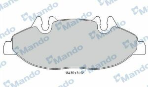 MBF015208 MANDO Гальмівні колодки до дисків