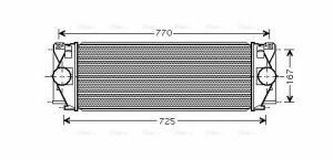 Інтеркулер Sprinter 2.2CDI 06-, VW Crafter 2.5TDI 06-MB