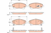 Колодки гальмівні