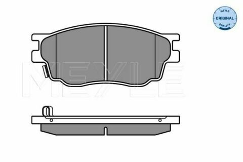 Колодки тормозные (передние) Mazda 6 02-07 (131.2x56)