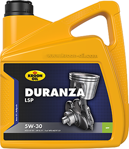 Моторна олива KROON OIL DURANZA LSP 5W-30, 4 літри