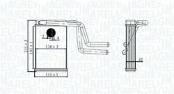 Радиатор отопления Ford Mondeo I, II, III