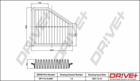 DP1110.10.0561 Drive+ Фільтр повітря