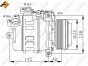 Компресор кондиціонера BMW 3 (E46)/X3 (E53/E83) 2.0-3.0 00-10, фото 13 - інтерент-магазин Auto-Mechanic