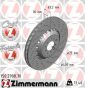 Диск тормозной (передний) BMW 5 (F10)/6 (F12/F13) 10- (400x36) (R) (с покрытием) (с отверстиями) (вент), фото 7 - интернет-магазин Auto-Mechanic