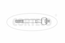 Осьовий шарнір, поперечна кермова тяга