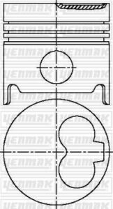 Поршень с кольцами и пальцем (размер отв. 86.00/std) renault master trafic 2.1d -97 (j 8 s 708/712/714)