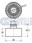 RUVILLE CITROEN Ролик натягувача ременя C3 02-, фото 2 - інтерент-магазин Auto-Mechanic