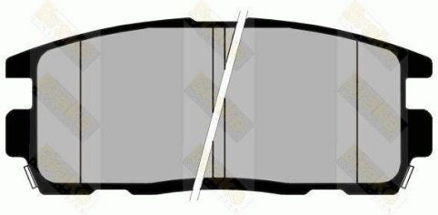 Комплект тормозных колодок, дисковый тормоз Комплект тормозных колодок, дисковый тормоз