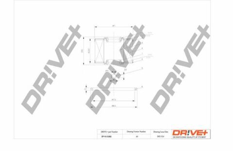 DP1110.13.0032 Drive+ - Фільтр палива