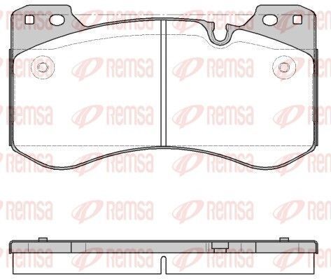 Гальм. колодки передн. 5 (g30, f90) m5 17-23