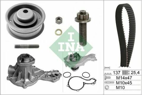 Комплект ГРМ + помпа VW T4 1.9 TDI 90-03 Комплект ГРМ + помпа VW T4 1.9 TDI 90-03