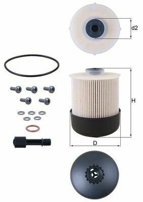 Фильтр топливный Duster/Dokker/Sandero/Logan 1.5dCi 12-