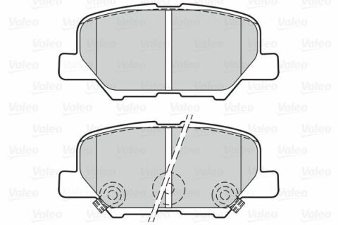 Тормозные колодки (задние) Citroen C4 Aircross/Mazda 6/Mitsubishi Outlander III/Peugeot 4008 12-