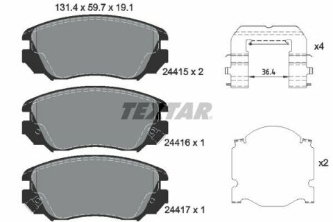 Колодки гальмівні (передні) Opel Insignia/Chevrolet Aveo 05- (Mando)