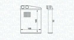 Радиатор отопления mini 06-, db w169/b245 Радиатор отопления mini 06-, db w169/b245